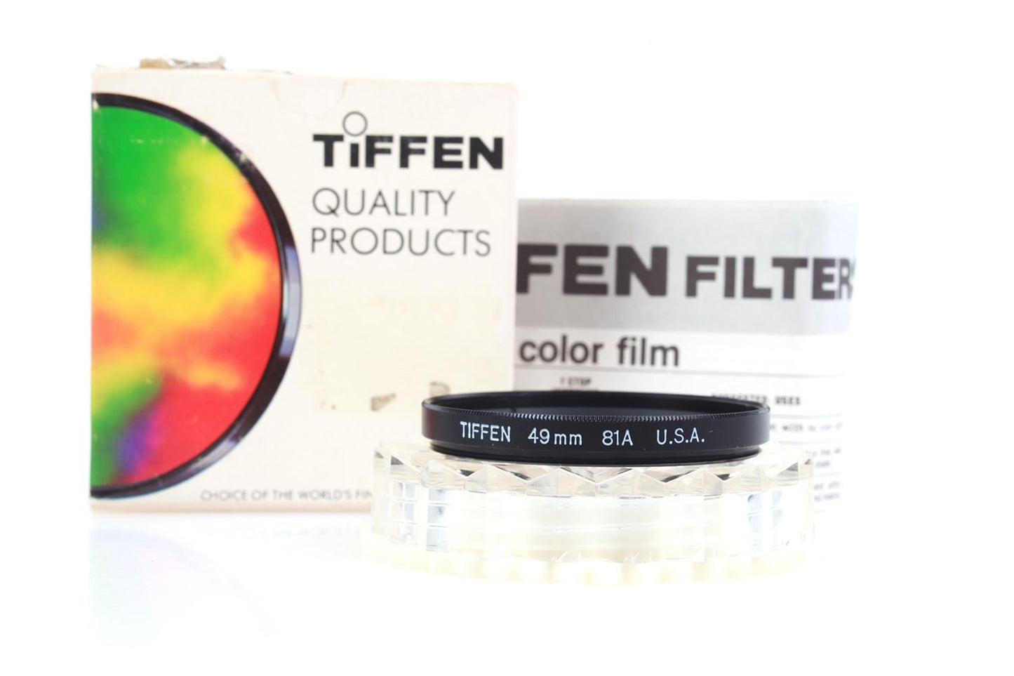 Tiffen Lens Filter 49mm 81A Warming effect