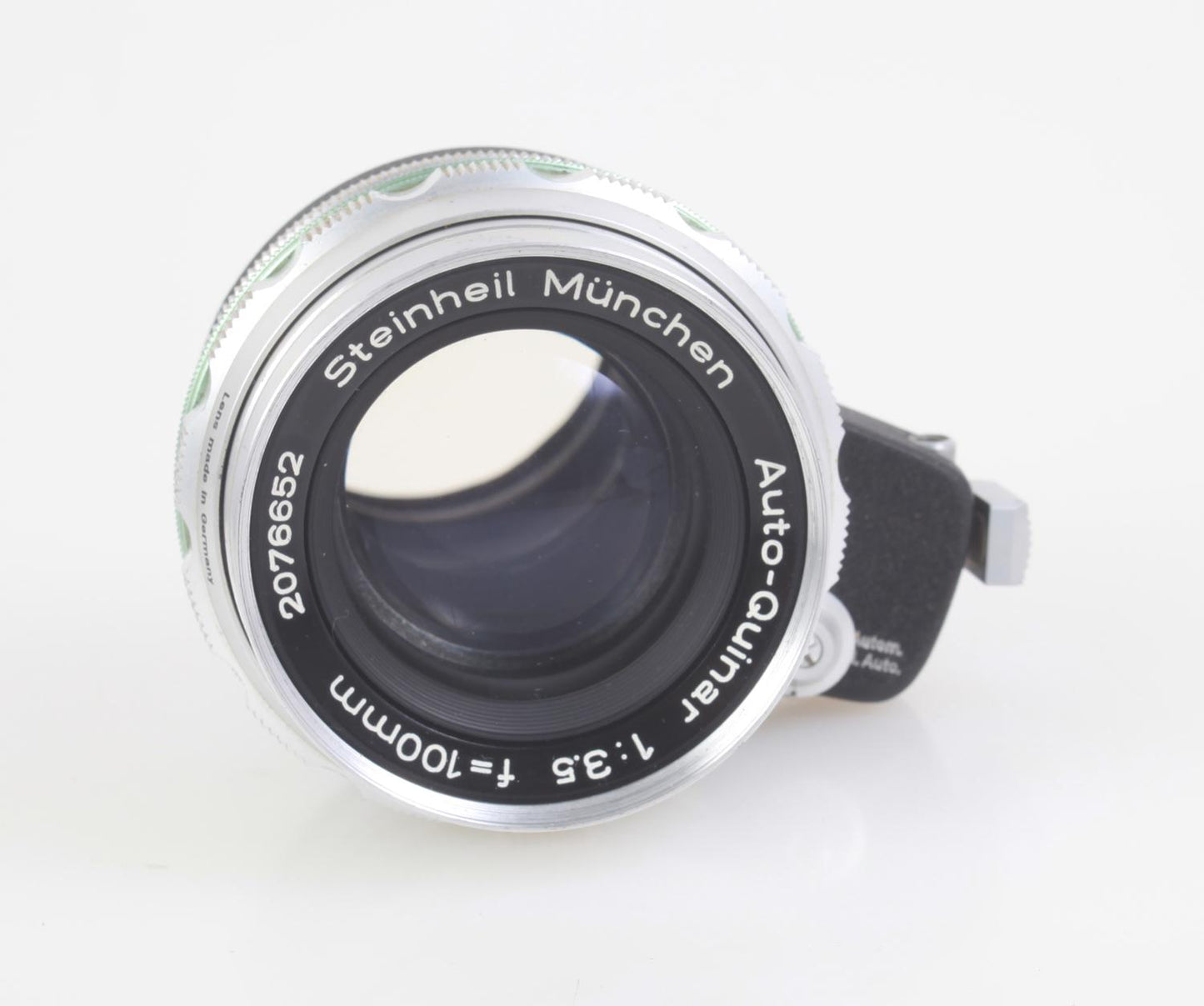 Vintage Steinheil Munchen 100mm f/3.5 Auto-Quinar Lens Exakta Mount