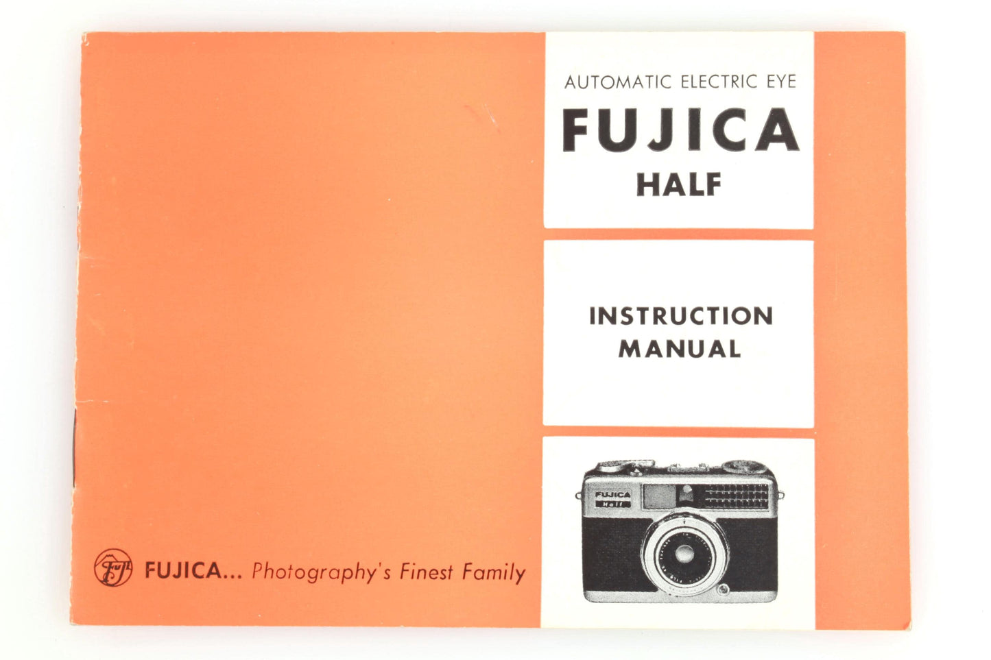 Fujica Half Frame Camera Manual