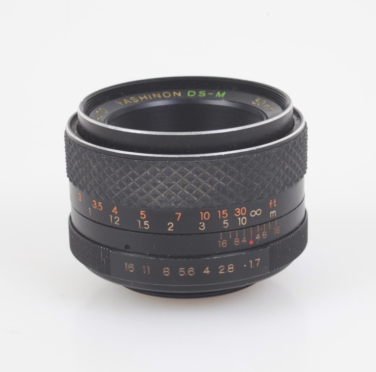Yashica 50mm f/1.7 Auto Yashinon DS-M M42 Screw Mount Lens