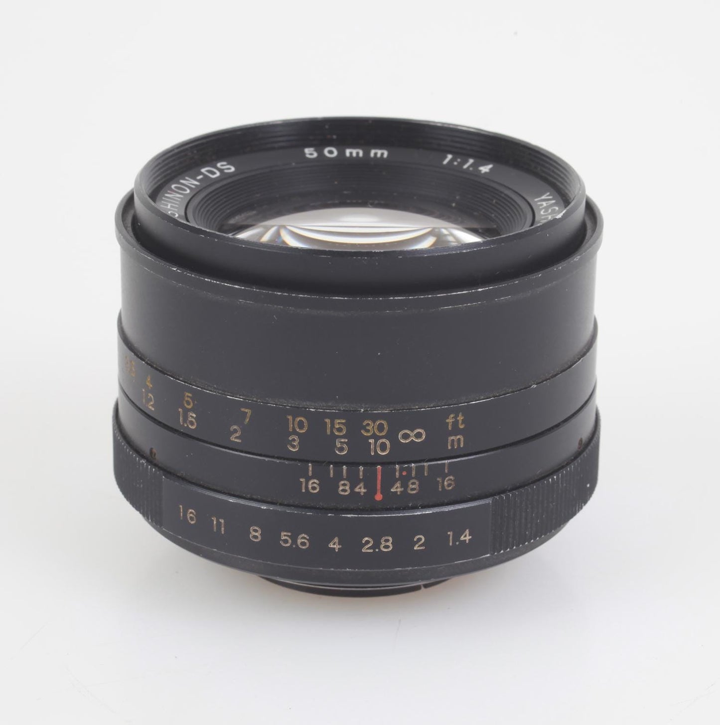 Yashica 50mm f/1.4 Auto Yashinon-DS M42 Screw Mount Lens