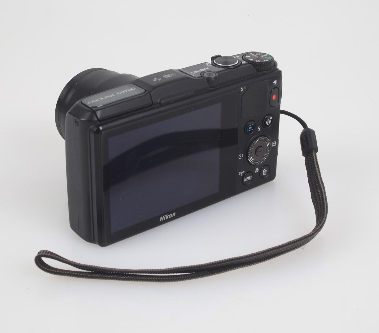 Nikon Coolpix S9700 Digital Point and Shoot Camera 30x Zoom Tested and Working