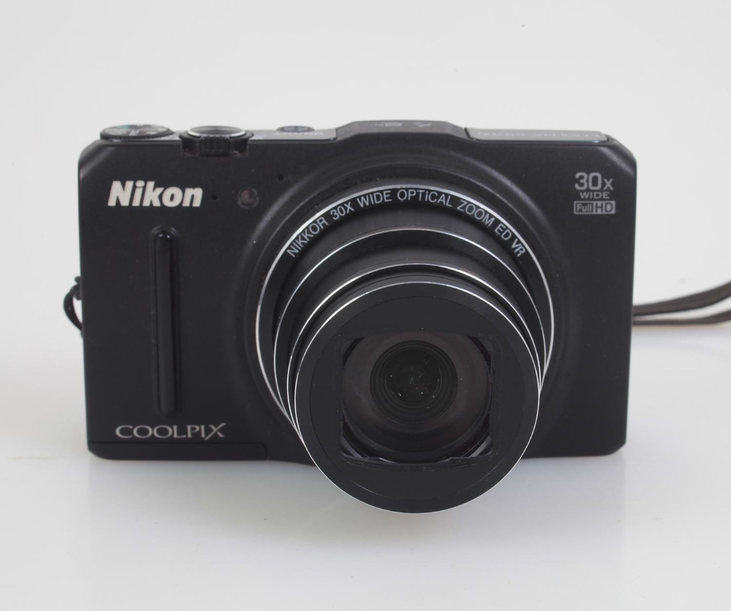 Nikon Coolpix S9700 Digital Point and Shoot Camera 30x Zoom Tested and Working