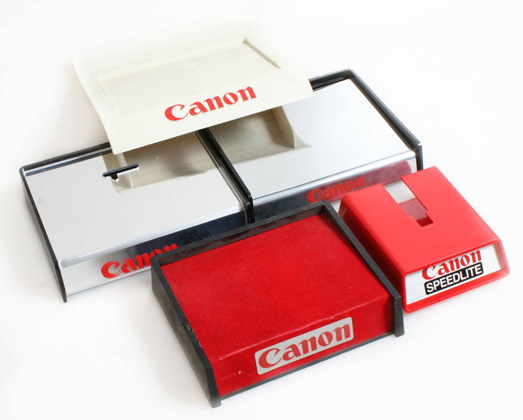 Canon Camera Display Stands Set Of 5