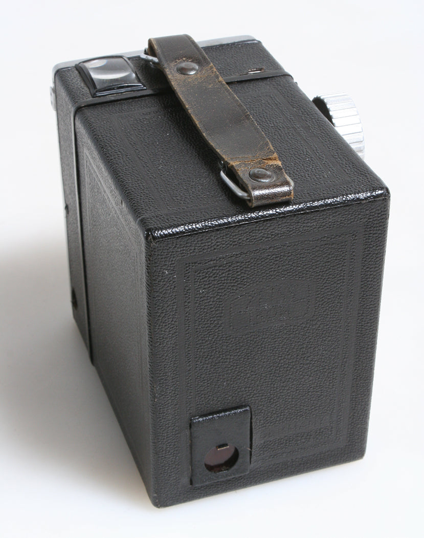 ZEISS IKON BOX TENGOR GOERZ FRONTAR VINTAGE BOX CAMERA BLACK