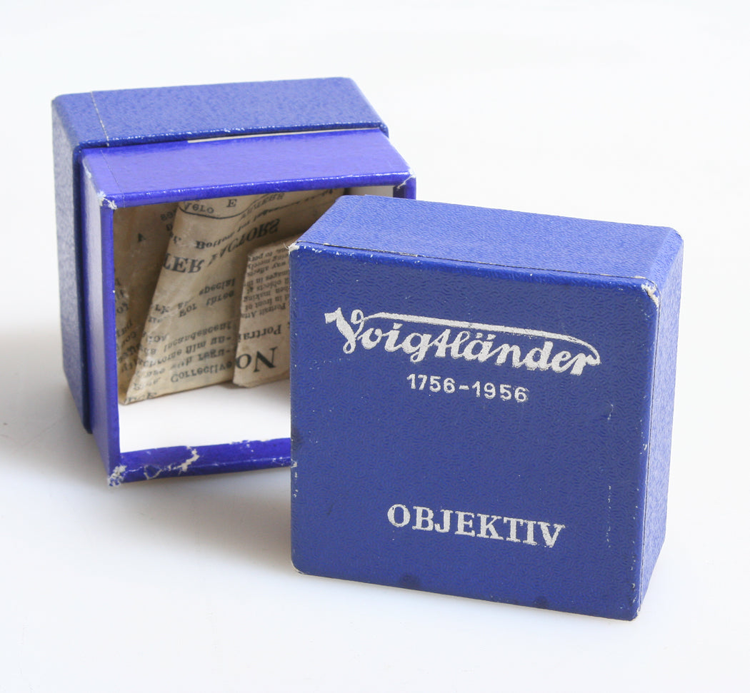 VOIGTLANDER OBJEKTIVBOX, BOX ONLY