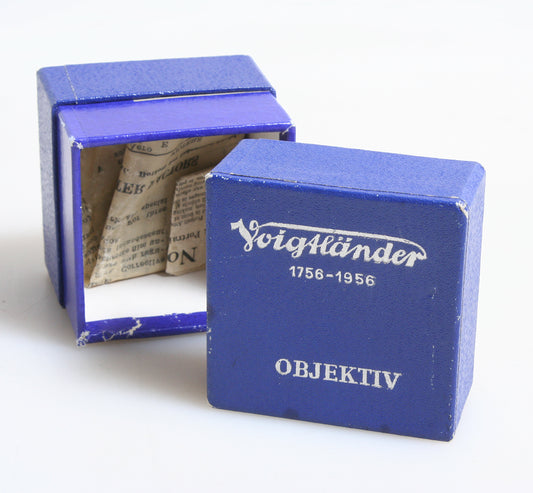 VOIGTLANDER OBJEKTIVBOX, BOX ONLY