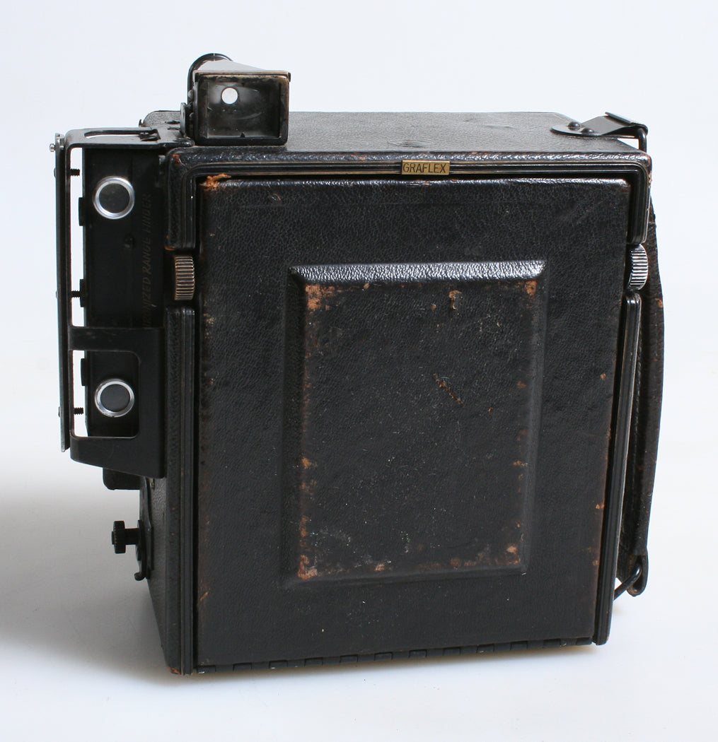 GRAFLEX SPEED GRAPHIC 4X5 CAMERA W/203MM F 7.7 KODAK EKTAR LENS