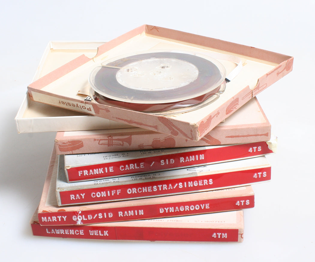 6 REELS, MUSIC LAWRENCE WELK,MARTY GOLD,SID RAMIN,RAY CONIFF,FRANKIE CARLE,GUY