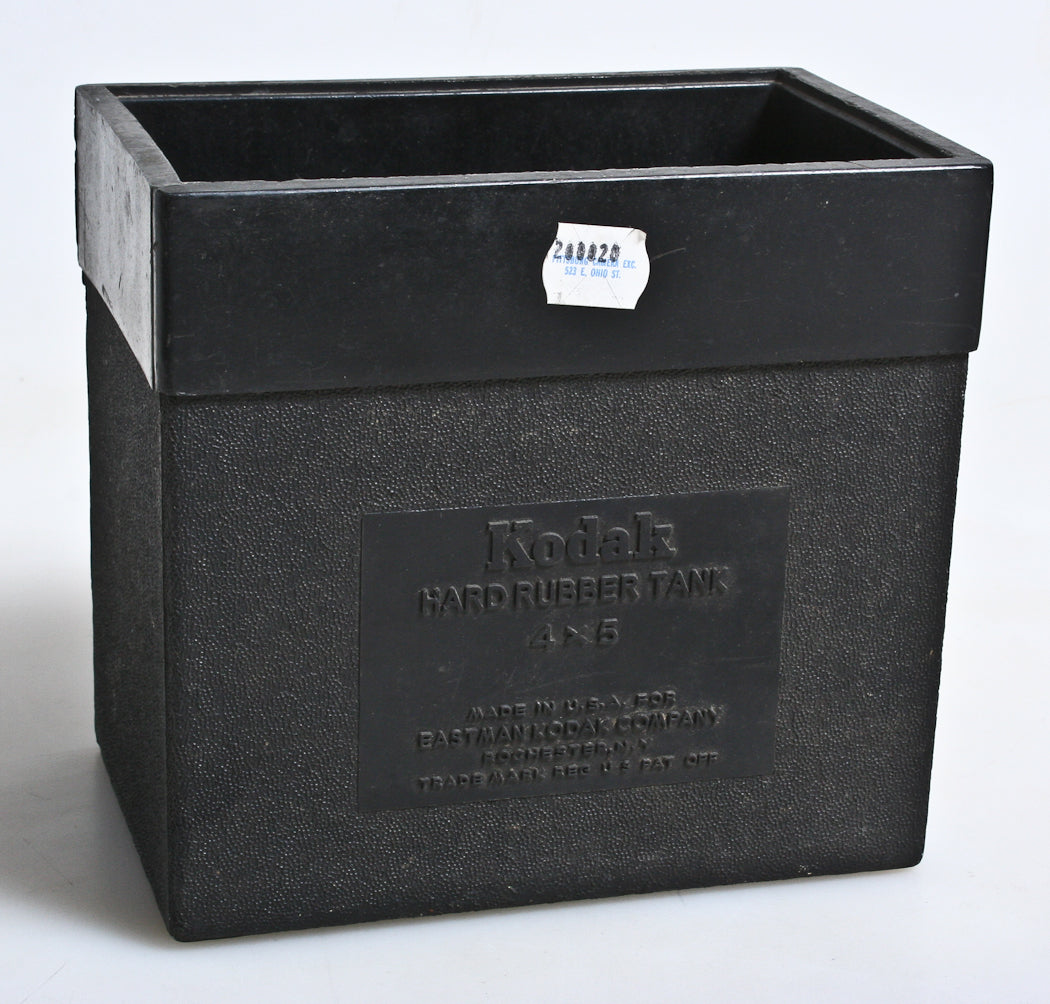 KODAK 4X5 FILM HARD RUBBER DEEP TANK.