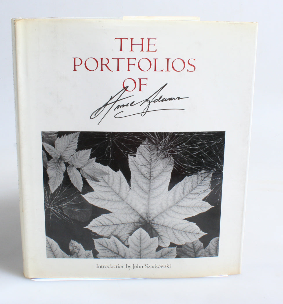 THE PORTFOLIOS OF ANSEL ADAMS, JOHN SZARKOwSKI