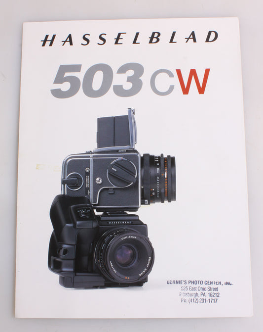 HASSELBLAD 503 CW BROCHURE
