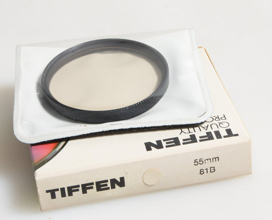 55MM 81B TIFFEN BRAND FILTER