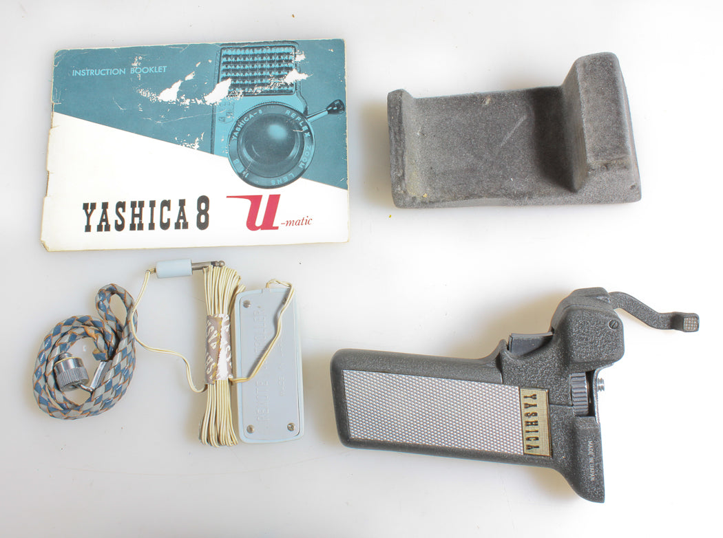 8MM CINE/MOVIE CAMERA,YASHICA U IN ORIGINAL BOX,W/EXTRA