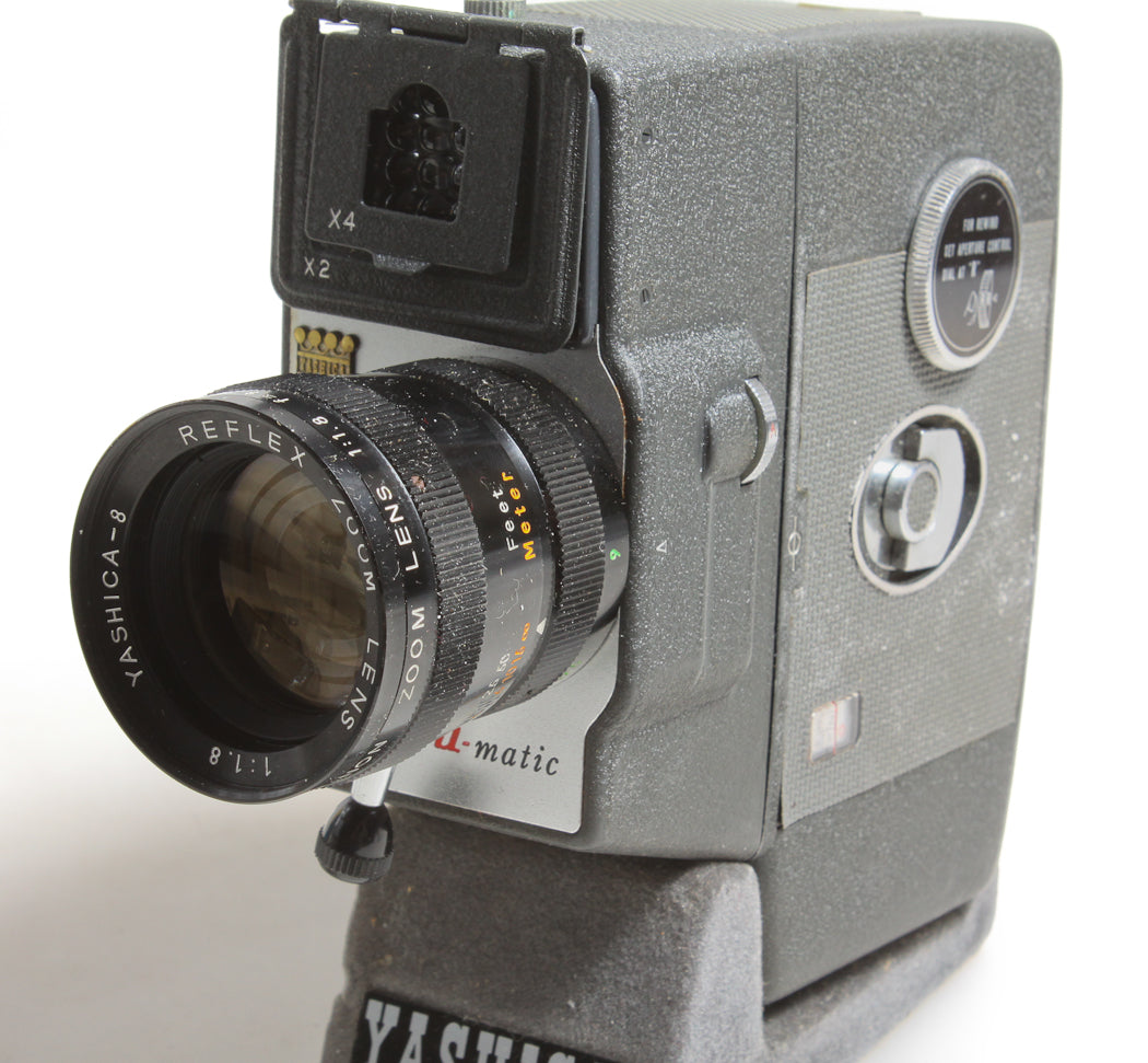 8MM CINE/MOVIE CAMERA,YASHICA U IN ORIGINAL BOX,W/EXTRA