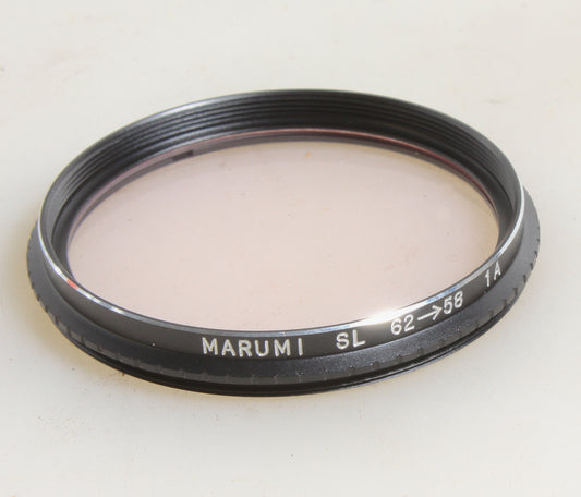 MARUMI 62 TO 58MM 81A FILTER