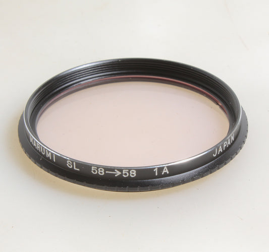 MARUMI 58 TO 58MM 81A FILTER