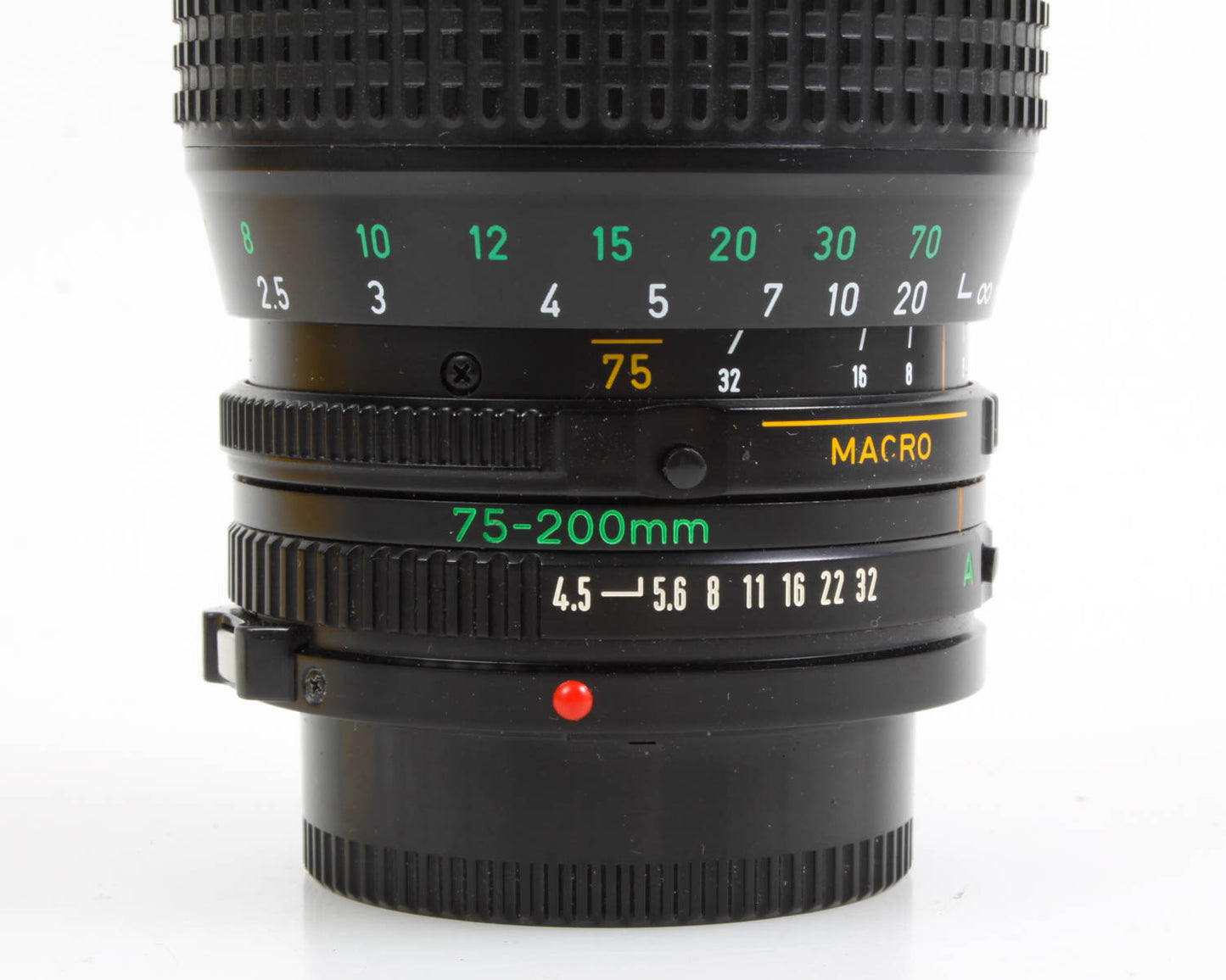 Canon Zoom Lens FD 75-200mm f/4.5 Macro w/ Caps