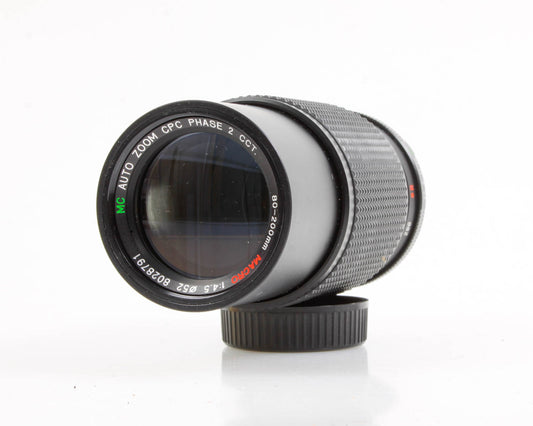 Minolta Telephoto Zoom Lens MC 80-200mm Macro f/4.5a