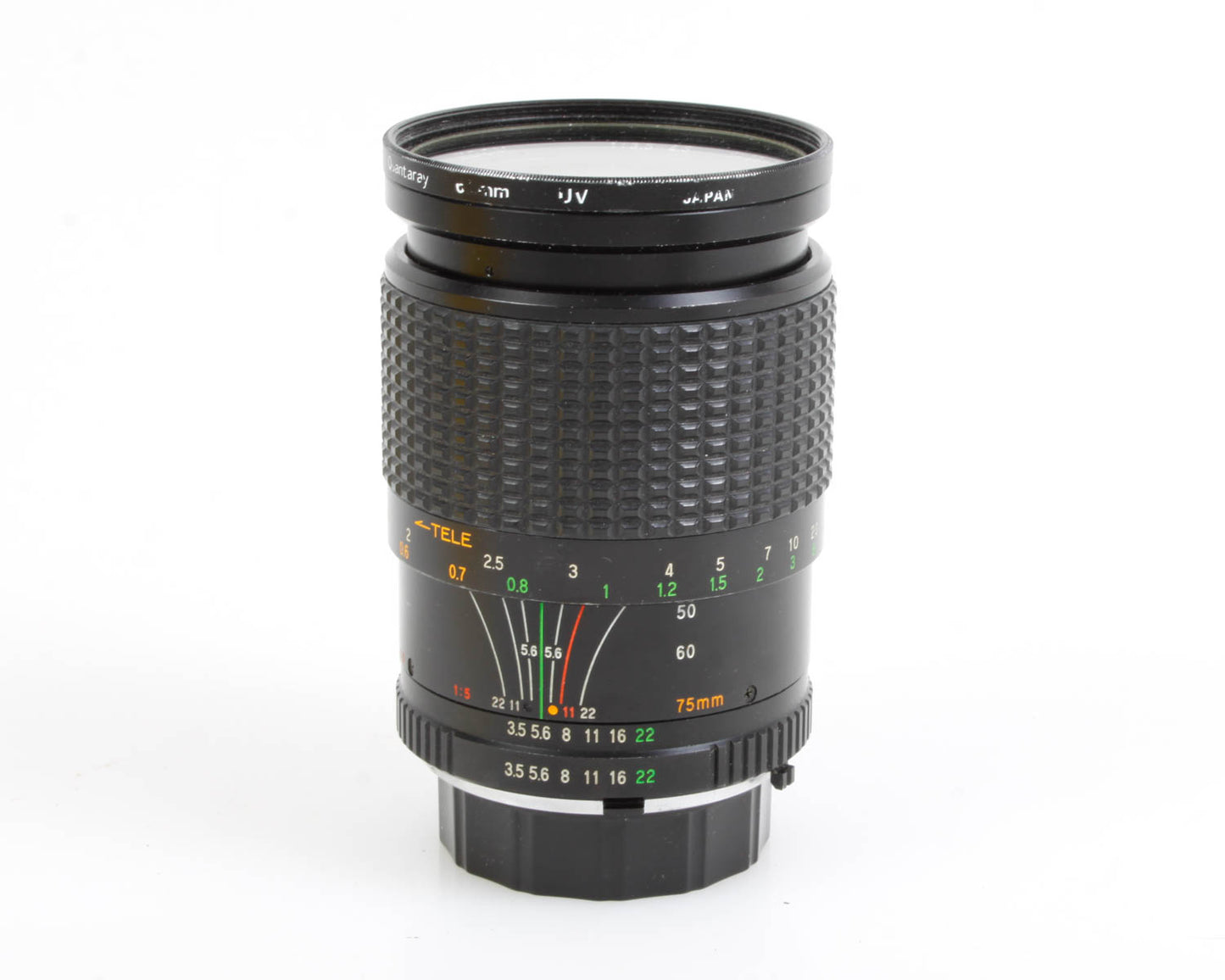 Minolta MD Mount Gemini Auto Zoom f/3.5-4.5 28-75mm Lens w/ UV Filter
