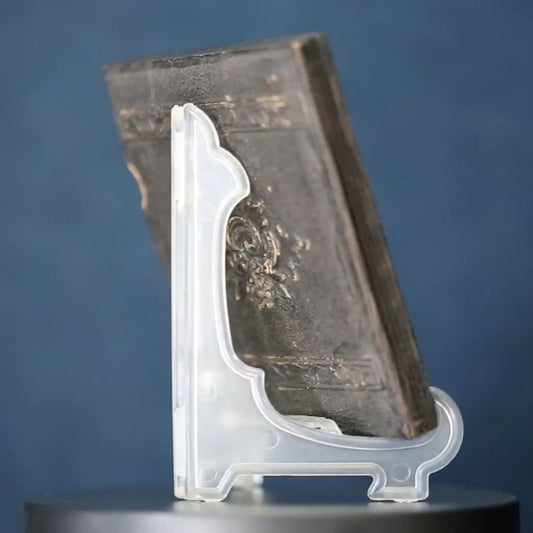 Vintage Tintype Civil War Era Lady In Full Leather Case