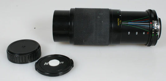 70-210MM F4.5-5.6 VIVITAR LENS FOR NIKON AIS WITH FRONT AND BACK CAPS