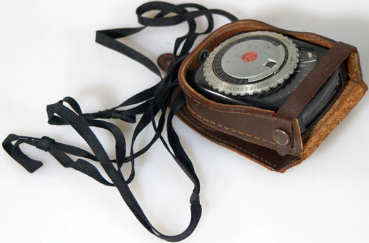 Vintage GE Meter with Case for Parts - Electronics Salvage, Repair Project, Display Piece