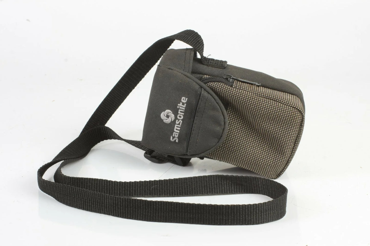 Samsonite Compact Digital Camera Case - Slim Protective Point & Shoot, Dark Grey with Black Trim, Travel-Ready