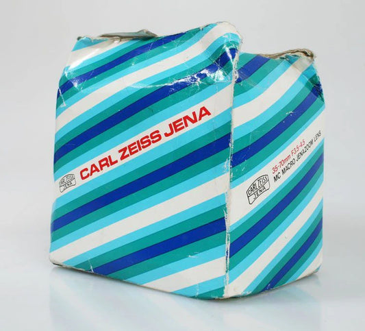 STRIPED BOX FOR CARL ZEISS JENA MACRO JENAZOOM LENS
