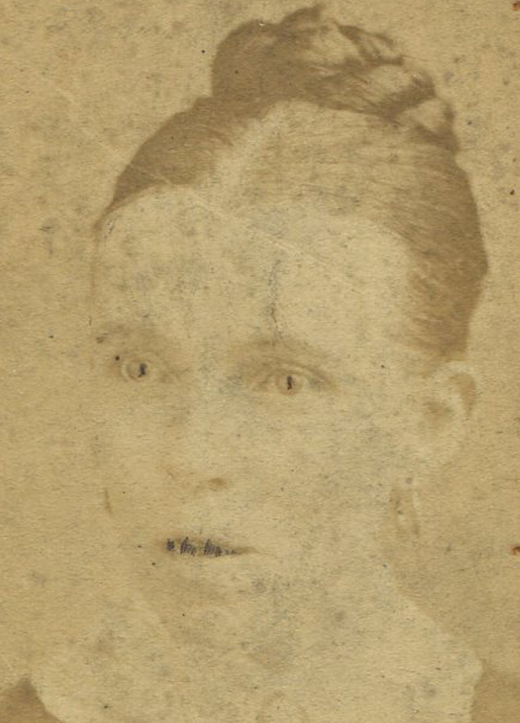 SCARY WOMAN.  CDV. PITTSBURGH, PA.