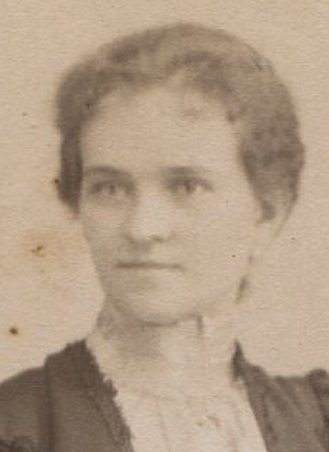 Vintage Germany Cabinet Card Portrait: Original, Woman by Faux Stick Fence,