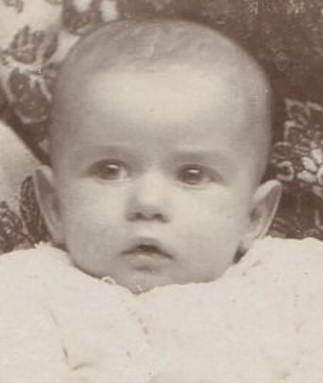 Captivating Vintage Baby Portrait on Cabinet Card - York, PA - Original Photo