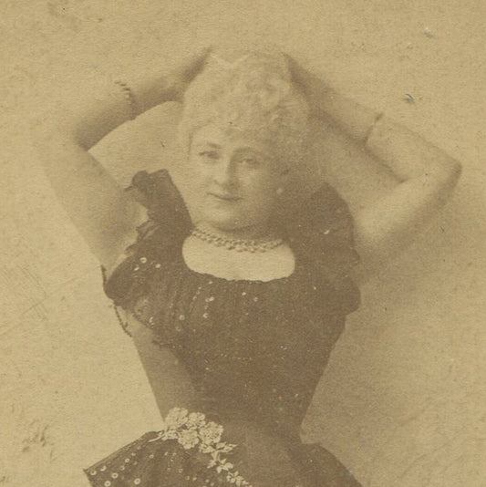 Vintage Sadie Martinot Cabinet Card Photo by Sarony, New York - Theatrical