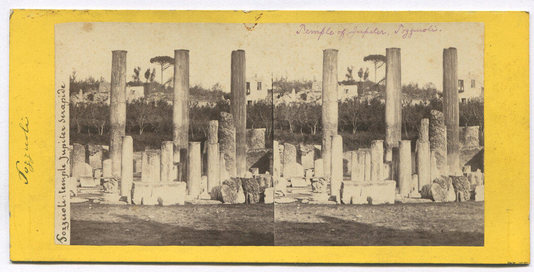 SCENIC VIEWS, FRANCE. CRYSTAL PALACE INTERIOR. 4 SET STEREOVIEWS.