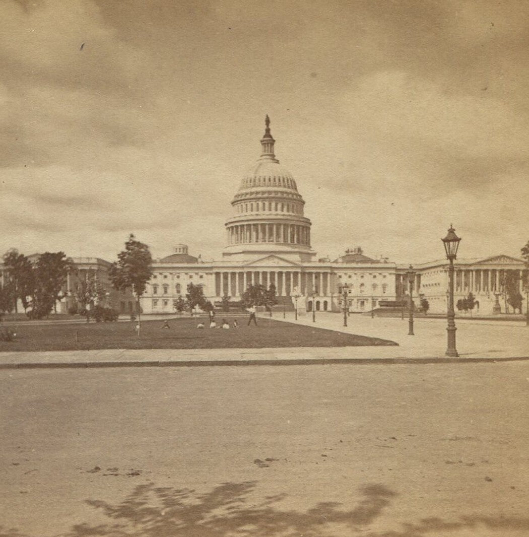 LATE 1800S U.S. CAPITOL BUILDING. WASHINGTON D.C. 10 SET STEREOVIEWS.
