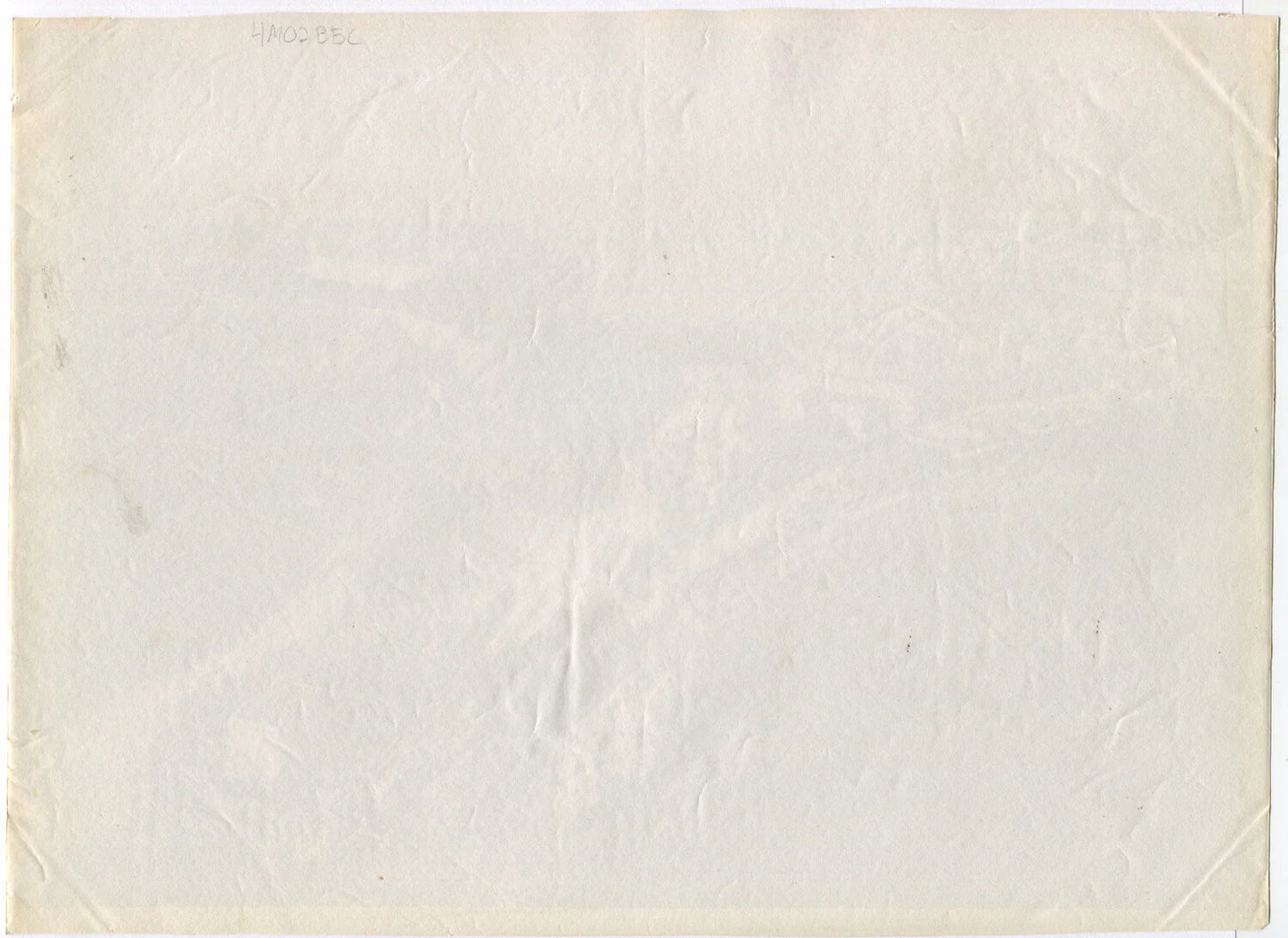 Rare Vintage Albumen Photo 8x10 - Protected Italian Village on Cliffs Above the Sea, Unmounted