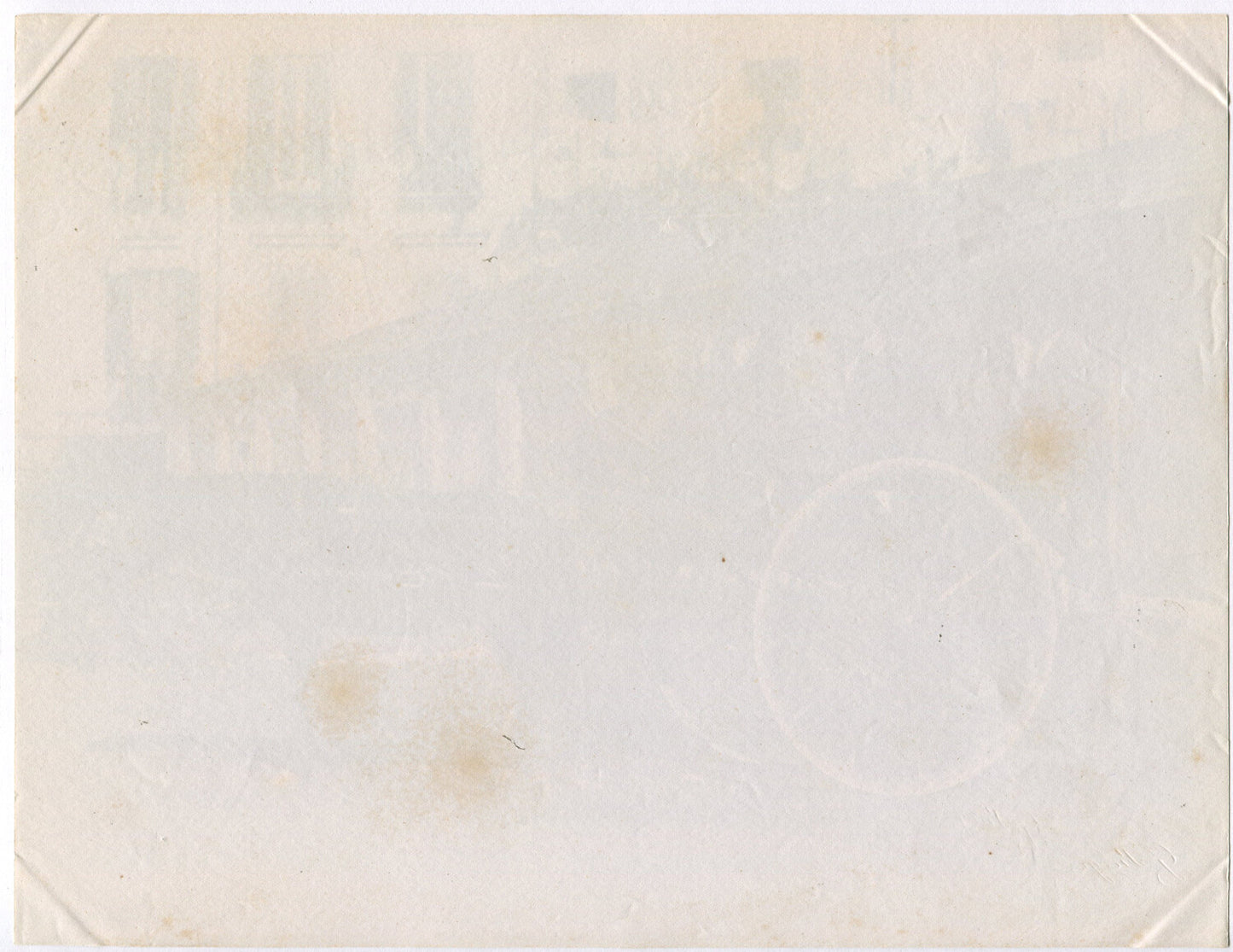 Vintage Albumen Photograph: Horse-Drawn Cart with Building in Background and