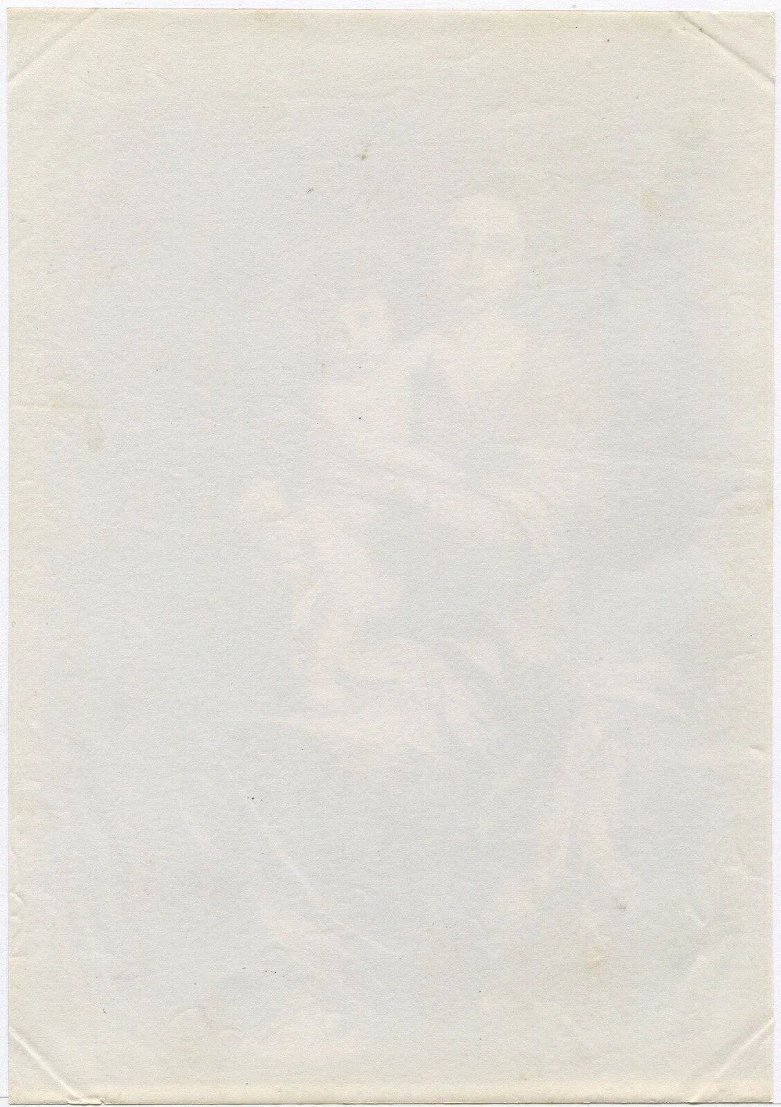 Vintage Murillo Madonna and Child Photo – Unmounted Albumen Print, 8x10 in, Original Old Photo