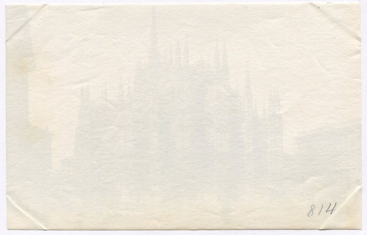 MILAN CATHEDRAL, ITALY. UNMOUNTED ALBUMEN.