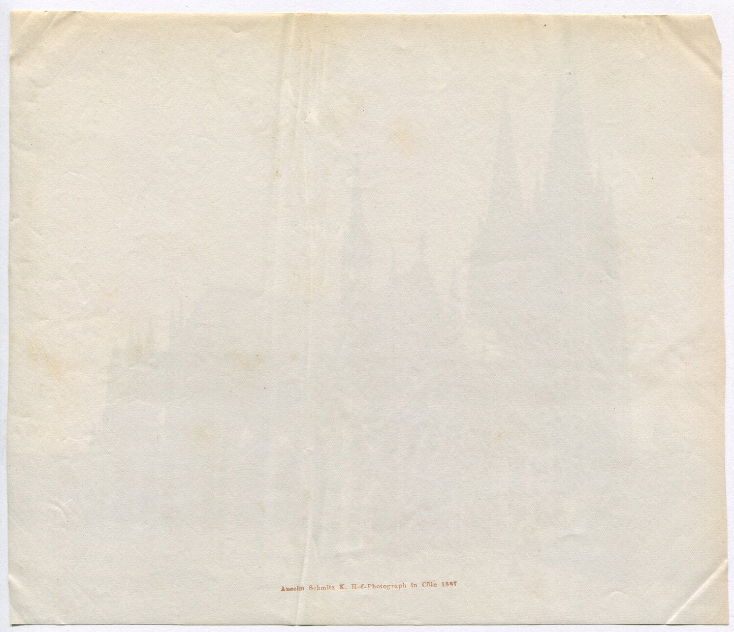 CATHEDRAL, FRANCE. UNMOUNTED ALBUMEN.