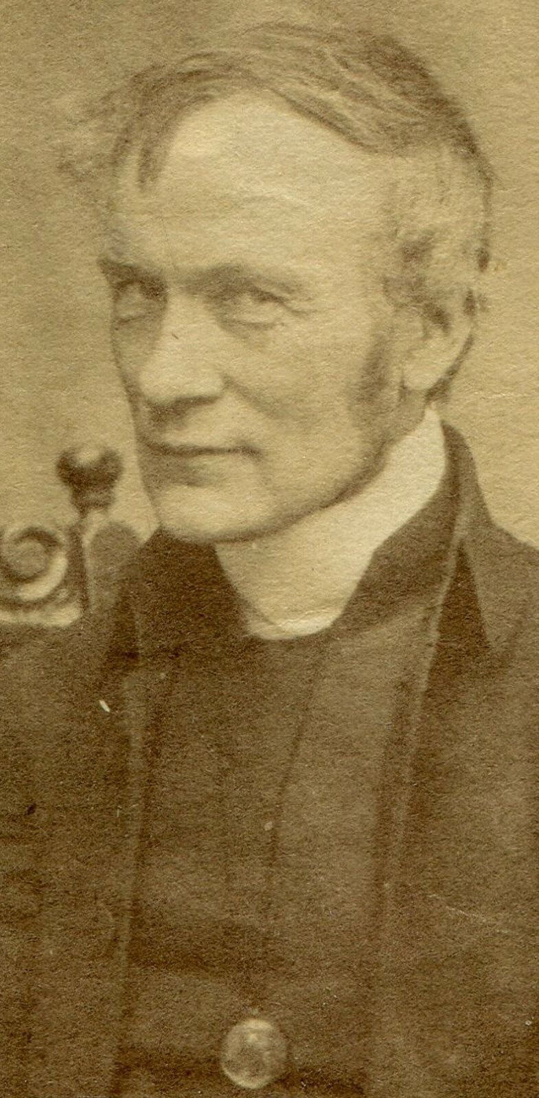 REV JOHN CRAIG. ALBUMEN, UNMOUNTED 3 X 2.5 INCHES.