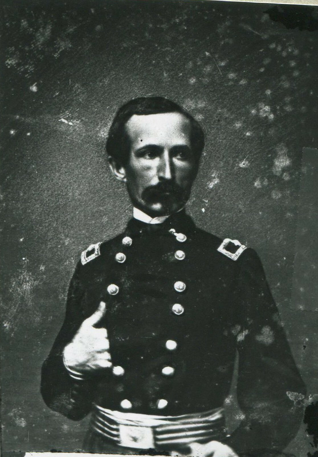 Vintage 8x10 Civil War General Thomas J. Wood USA photo reprint - historical