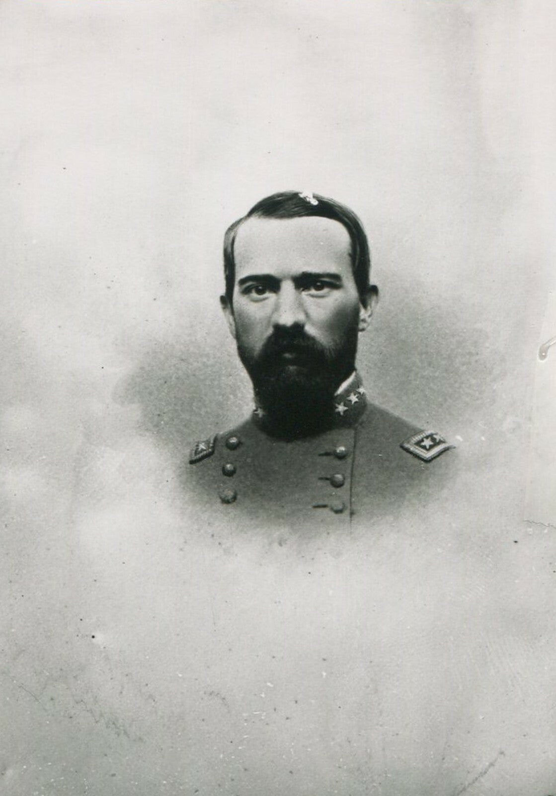 Vintage 8x10 Civil War General William Dorsey Pender CSA Photo - Reprint