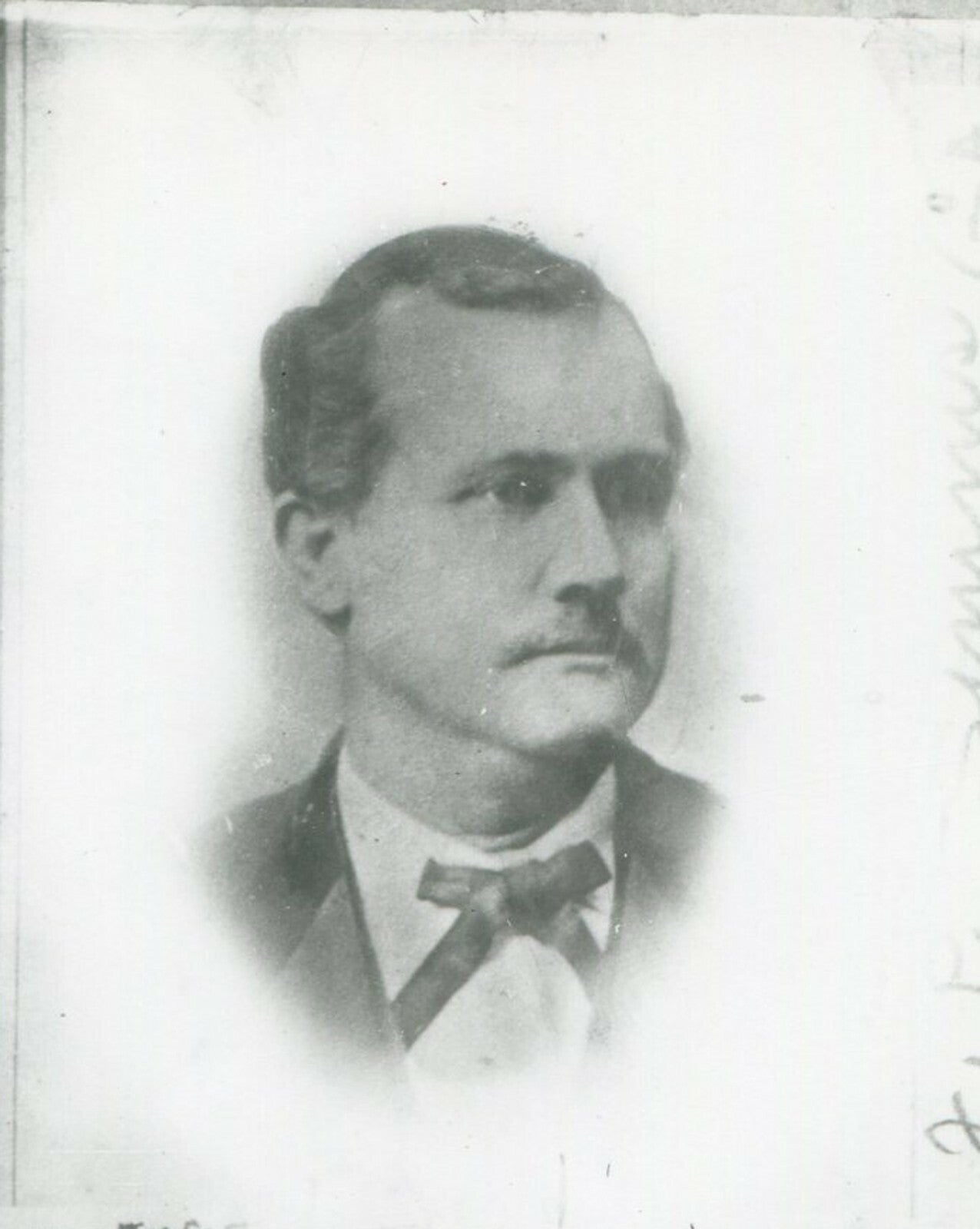 Vintage 8x10 Civil War General James Phillip Simms CSA Photo Reprint -