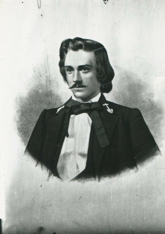 Vintage Henry Timrod Civil War Poet 8x10 Reproduction Photo, CSA Era Portrait