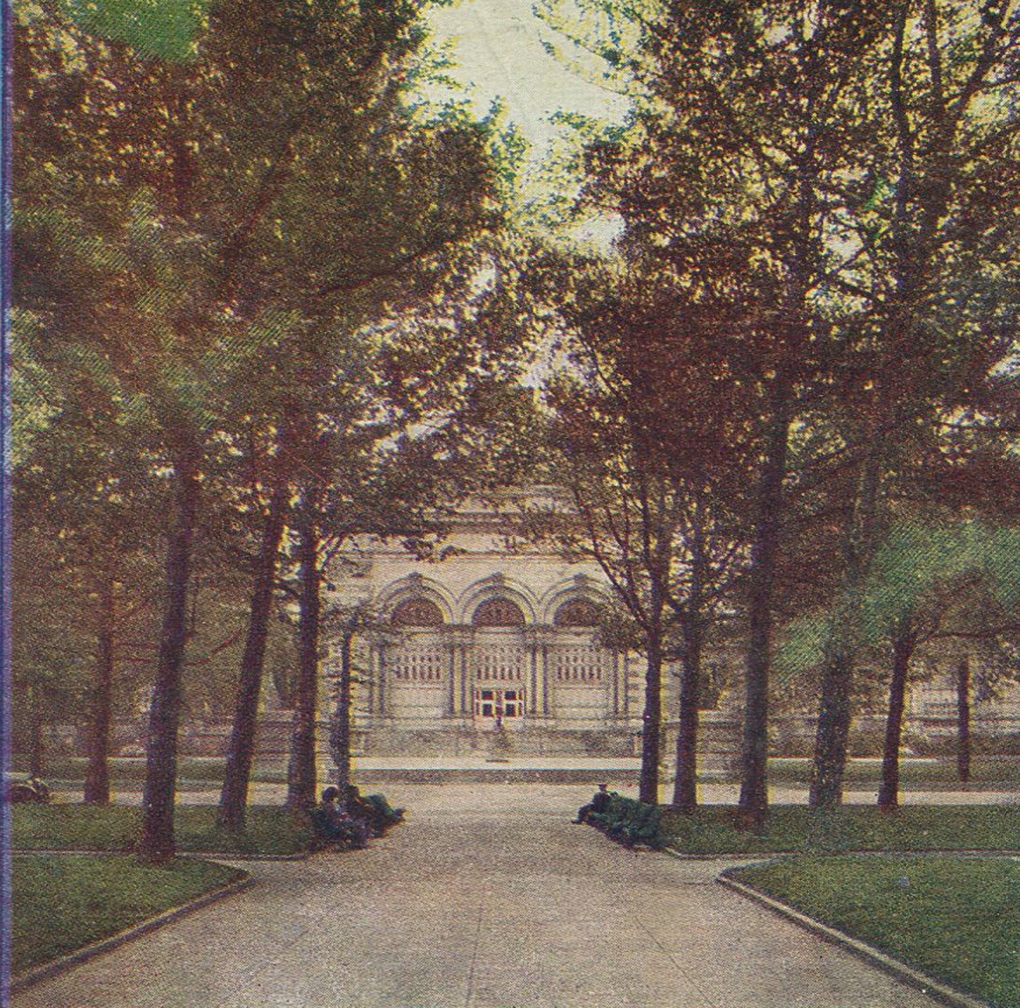 FAIRMOUNT PARK, PHILADELPHIA, PA. STEREO LITHOGRAPH. STEREOVIEW.