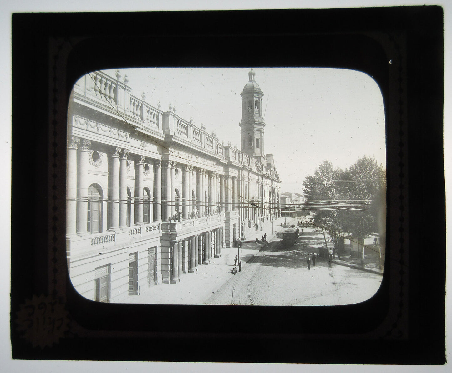CATHEDRAL. SANTIAGO, CHILE. PHOTO ON GLASS.