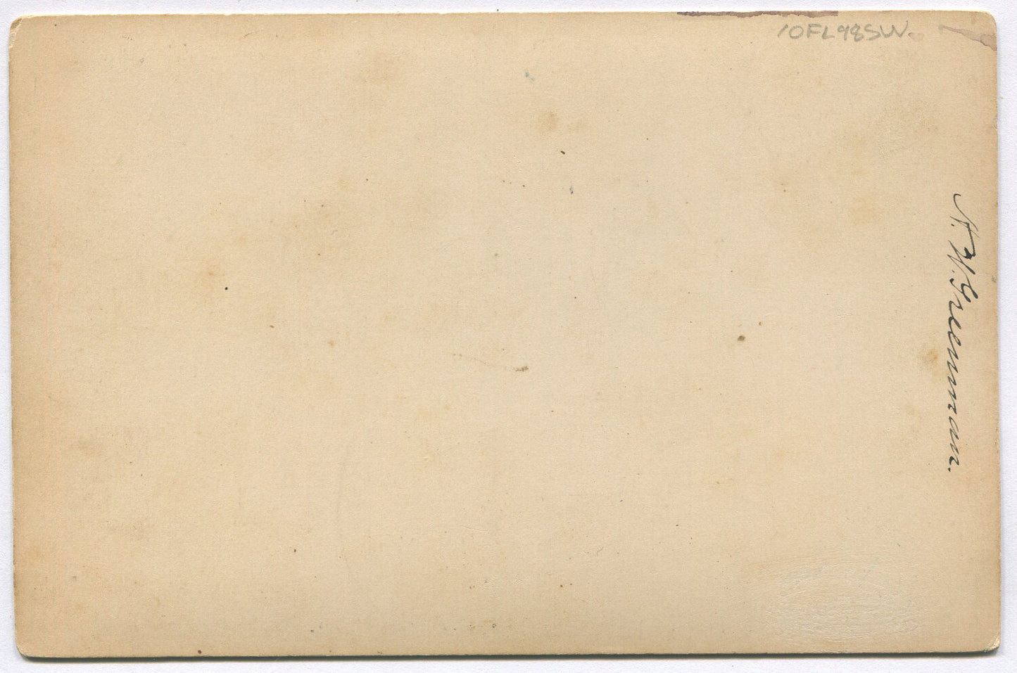 CONVENT OF CAPUCHINAS WHERE MAXIMILIAN WAS HELD. CABINET CARD.