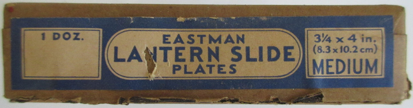 CHURCH PUBLICATION/NEWS PROMOTION LANTERN SLIDES. 2 SET. VINTAGE BOX.