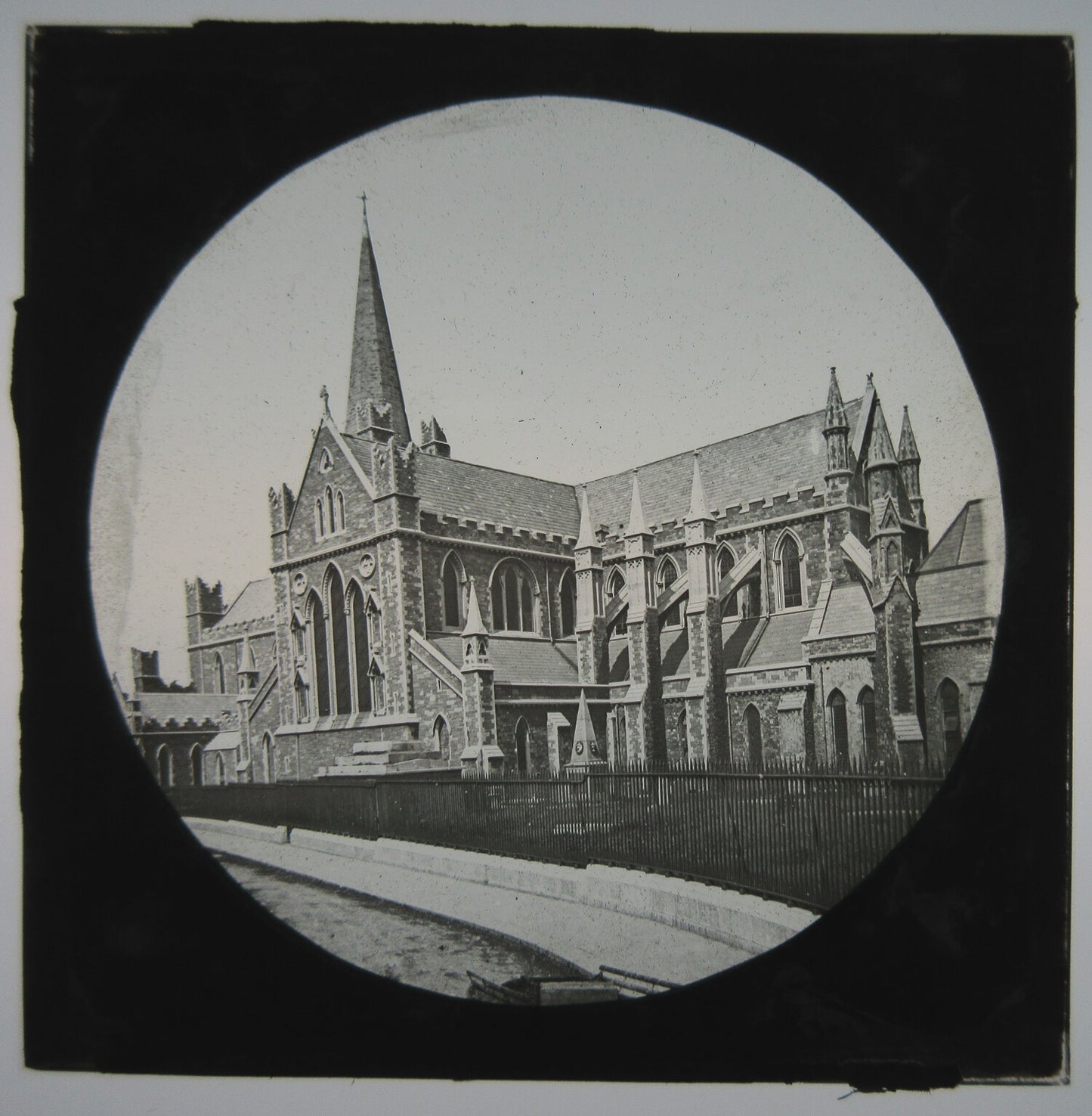 GRAND CHURCH BUILDING. LANTERN SLIDE.